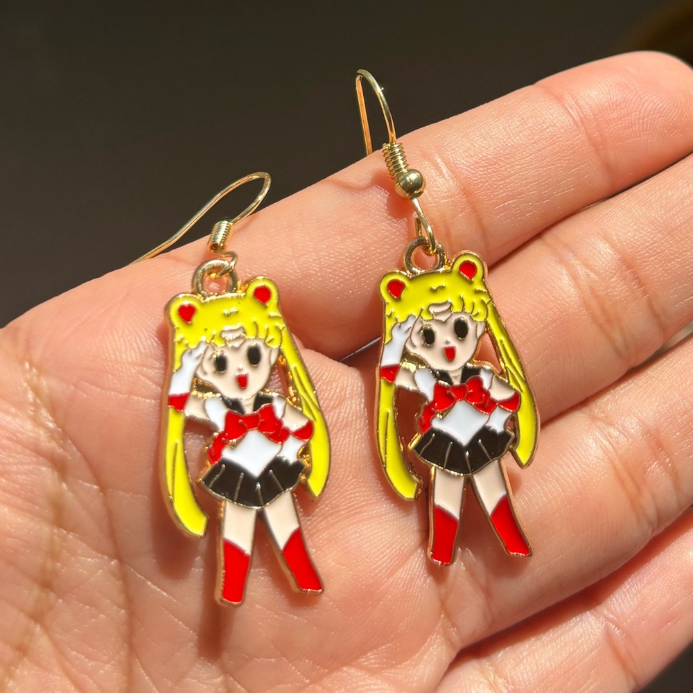 Sailor moon earrings